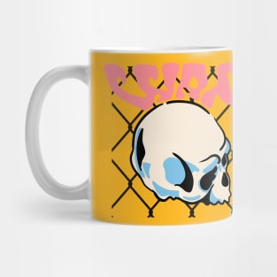 WAP design Skull with Bars Mug